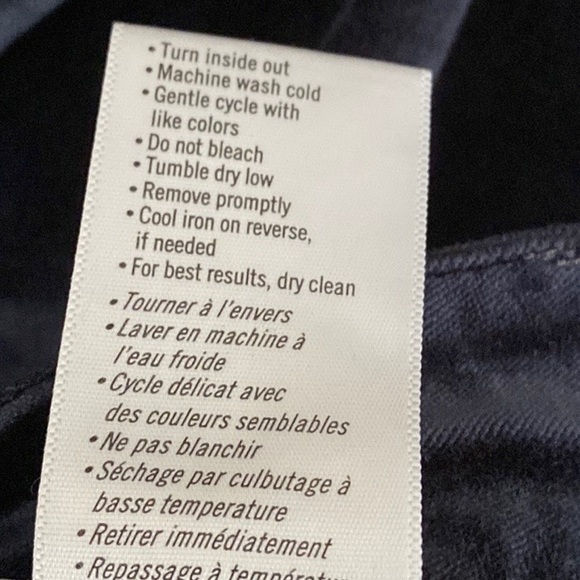 PAIGE | Blue Velvet Cotton/Rayon/Spandex Button-Fly Hoxton Ankle Peg Jeans/Pants - Picture 12 of 15